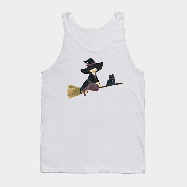 Witch Tank Top by Babban Gaelg